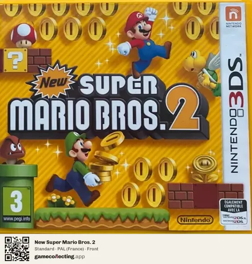 New Super Mario Bros. 2 Nintendo 3DS, France box front