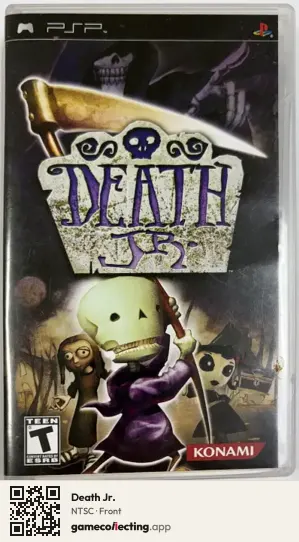 Death Jr. PlayStation Portable, NTSC box front