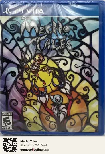 Mecho Tales PlayStation Vita, NTSC box front