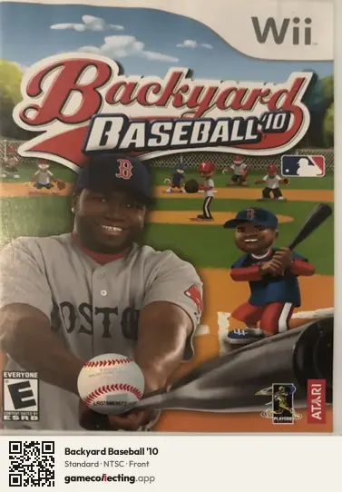 Backyard Baseball '10 Nintendo Wii, NTSC box front