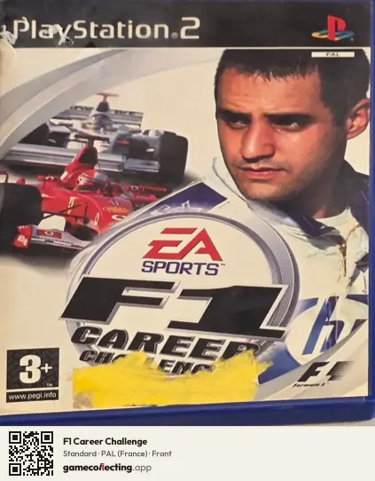 F1 Career Challenge PlayStation 2, France box front