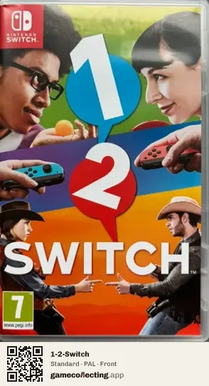 1-2-Switch Nintendo Switch, PAL box front