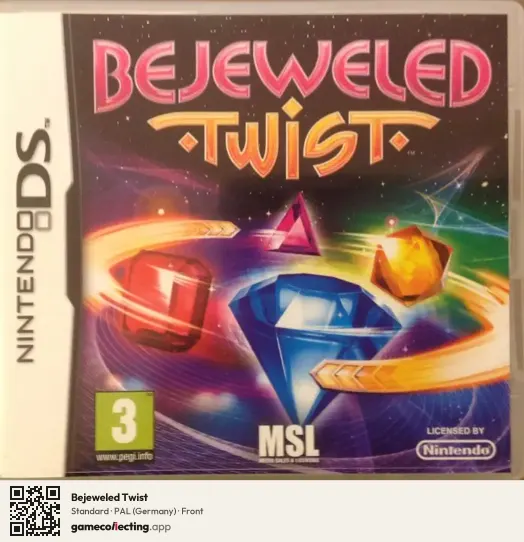 Bejeweled Twist Nintendo DS, Germany box front
