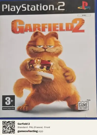 Garfield 2 PlayStation 2, France box front