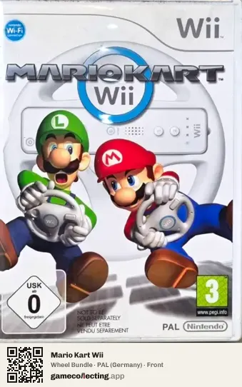 Mario Kart Wii Nintendo Wii, Germany box front