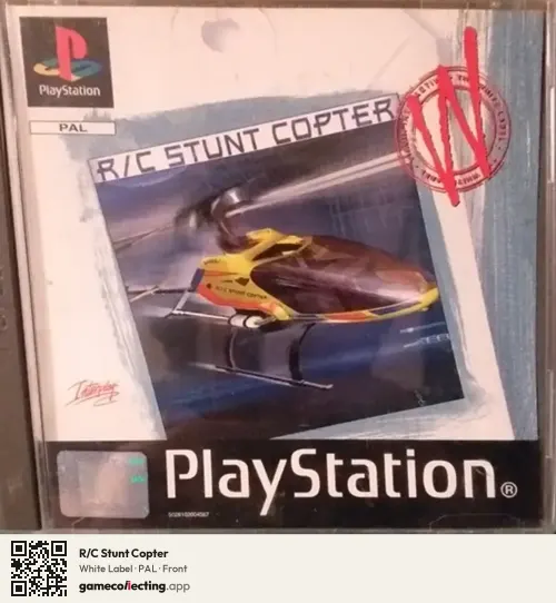 R/C Stunt Copter PlayStation, PAL box front