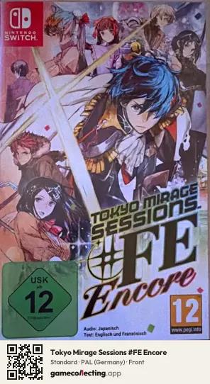 Tokyo Mirage Sessions #FE Encore Nintendo Switch, Germany box front