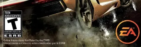 Need for Speed: The Run, the ESRB box on its front