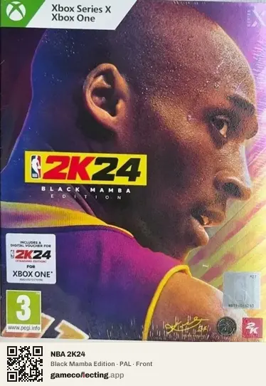 NBA 2K24 Xbox One, PAL box front