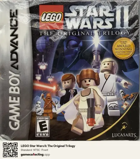 LEGO Star Wars II: The Original Trilogy Game Boy Advance, NTSC box front