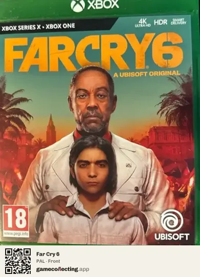 Far Cry 6 Xbox One, PAL box front