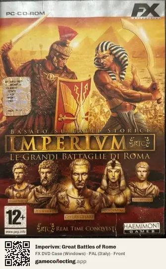 Imperivm: Great Battles of Rome Computer, Italy box front