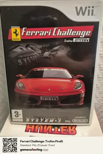 Ferrari Challenge: Trofeo Pirelli Nintendo Wii, France box front