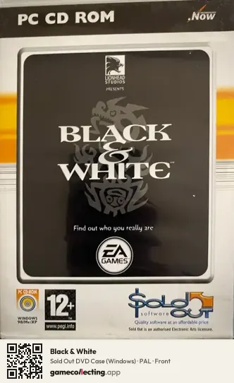 Black & White Computer, PAL box front