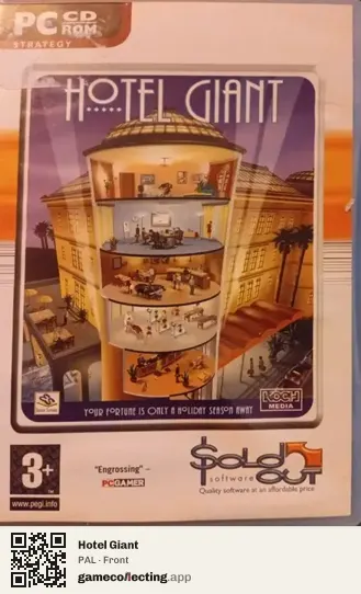 Hotel Giant Computer, PAL box front