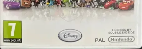 Disney Infinity, the USK square on its front