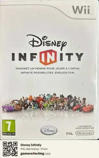 Disney Infinity Nintendo Wii, Germany box front