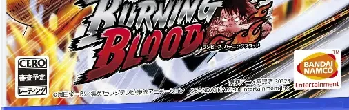 One Piece: Burning Blood, the CERO letter on its front