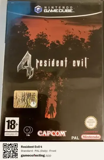 Resident Evil 4 Nintendo GameCube, Italy box front