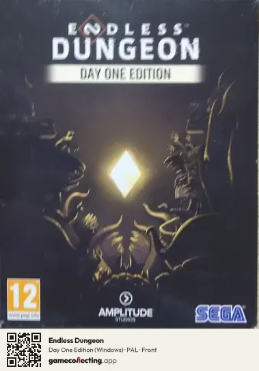 Endless Dungeon Computer, PAL box front