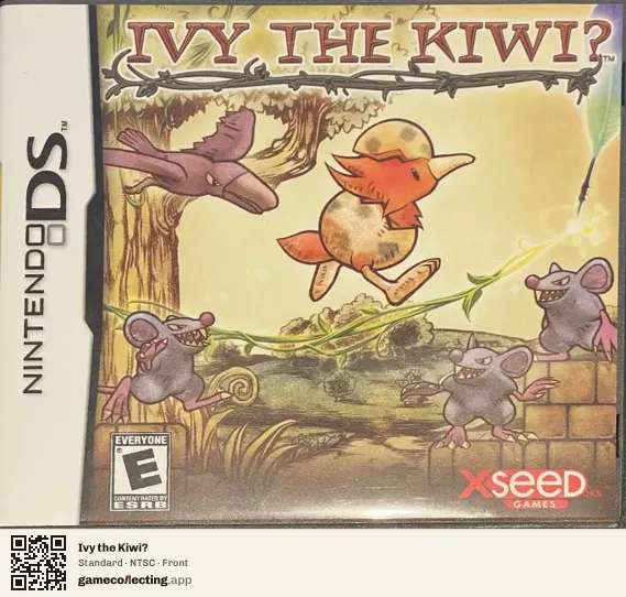 Ivy the Kiwi? Nintendo DS, NTSC box front