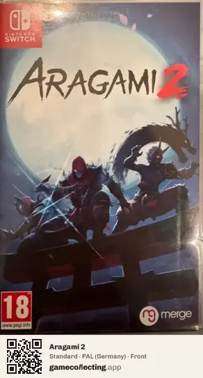Aragami 2 Nintendo Switch, Germany box front