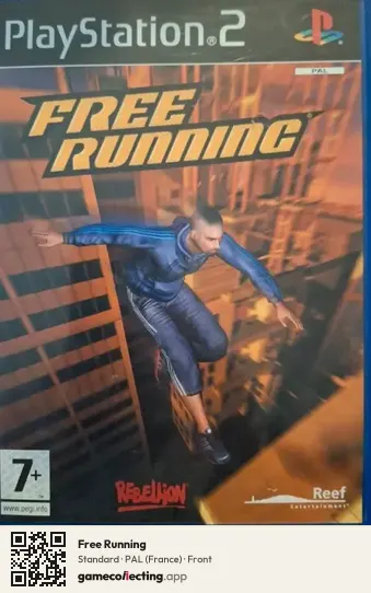 Free Running PlayStation 2, France box front