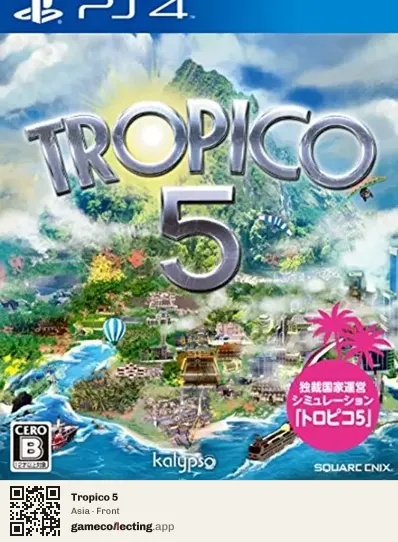 Tropico 5 PlayStation 4, Asia box front