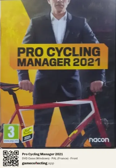 Pro Cycling Manager 2021 Computer, France box front