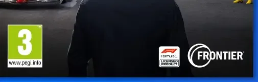 F1 Manager 2022, the PEGI square on its front