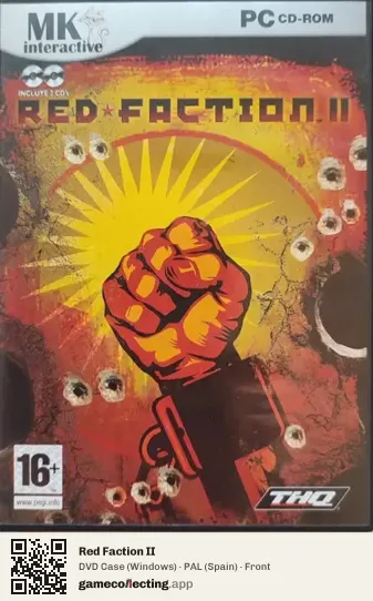 Red Faction II Computer, Spain box front