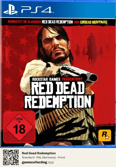 Red Dead Redemption PlayStation 4, Germany box front