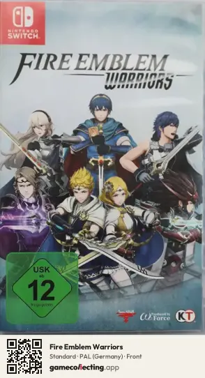 Fire Emblem Warriors Nintendo Switch, Germany box front