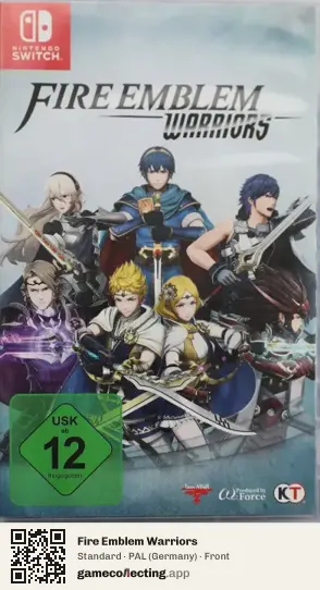 Fire Emblem Warriors Nintendo Switch, Germany box front