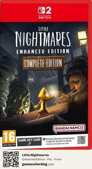 Little Nightmares Nintendo Switch 2, PAL box front