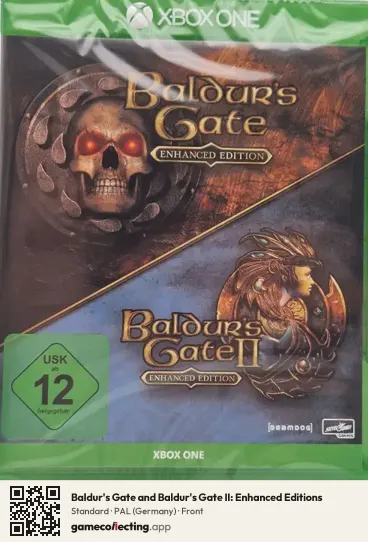 Baldur's Gate and Baldur's Gate II: Enhanced Editions Xbox One, Germany box front