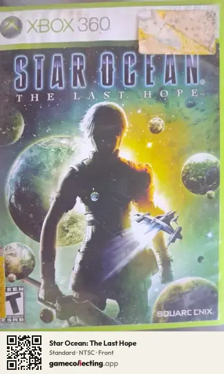 Star Ocean: The Last Hope Xbox 360, NTSC box front