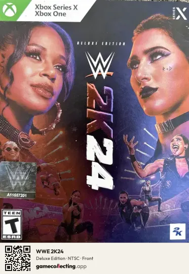 WWE 2K24 Xbox Series X, NTSC box front