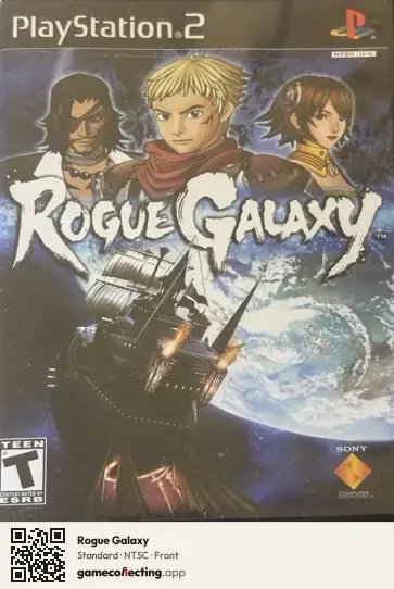 Rogue Galaxy PlayStation 2, NTSC box front