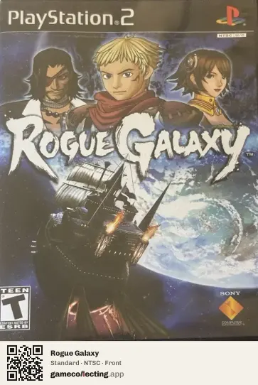Rogue Galaxy PlayStation 2, NTSC box front