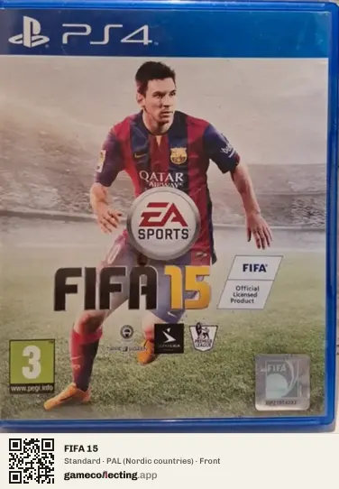 FIFA 15 PlayStation 4, Nordic countries box front