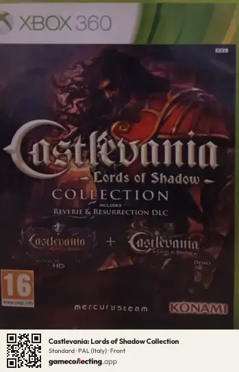 Castlevania: Lords of Shadow Collection Xbox 360, Italy box front