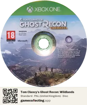 Tom Clancy's Ghost Recon: Wildlands Xbox One, PAL disc