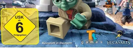 LEGO Star Wars III: The Clone Wars, the USK square on its front