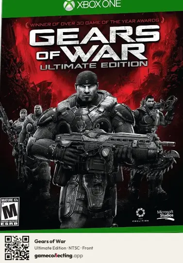 Gears of War Xbox One, NTSC box front