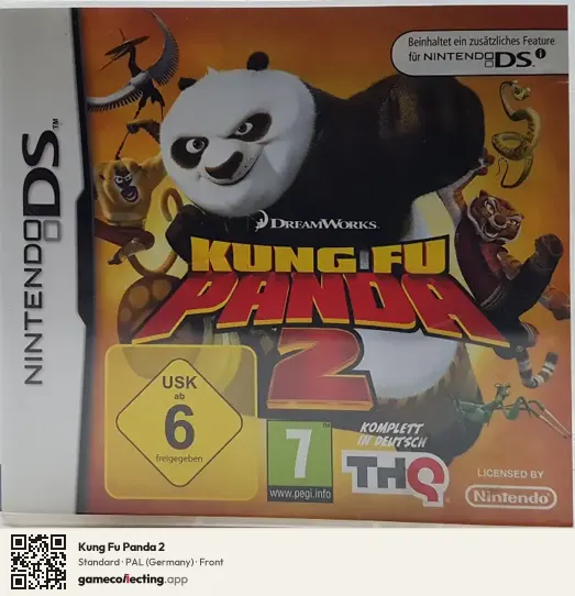 Kung Fu Panda 2 Nintendo DS, Germany box front