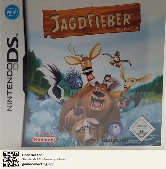 Open Season Nintendo DS, Germany box front