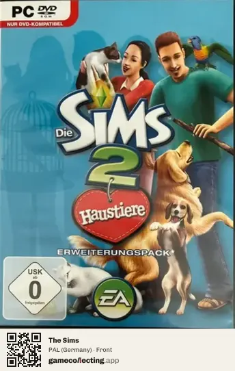 The Sims Computer, Germany box front