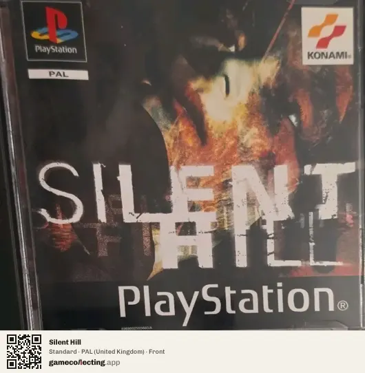 Silent Hill PlayStation, United Kingdom box front