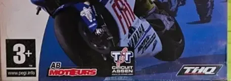 MotoGP '07, the PEGI square on its front